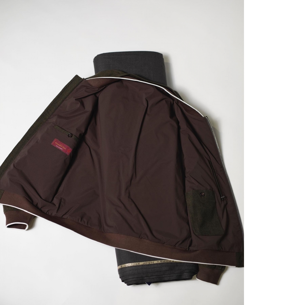 Zegna 純羊絨拉鏈夾克 體驗頂級的奢華質感