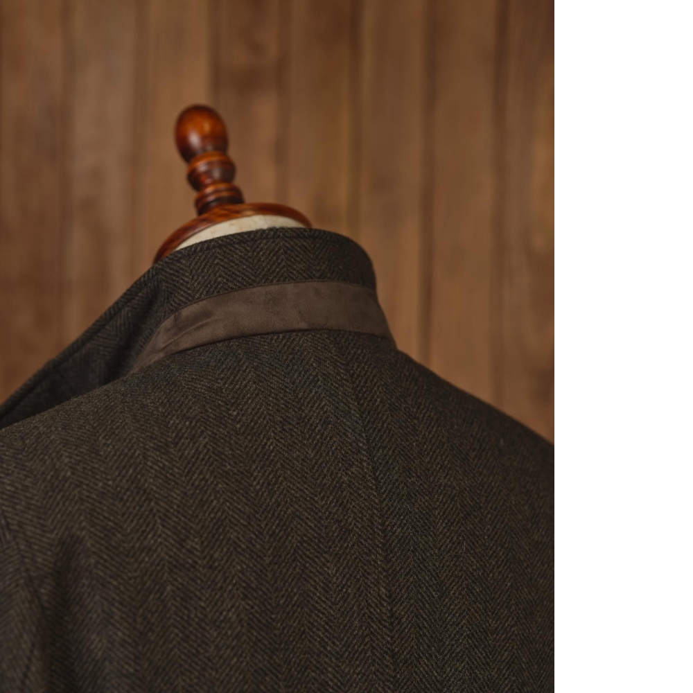 Loro Piana 墨綠色羊毛派克大衣 不畏風雨的 System 科技