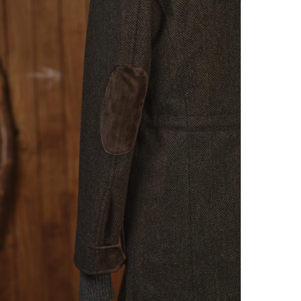 Loro Piana 墨綠色羊毛派克大衣 不畏風雨的 System 科技