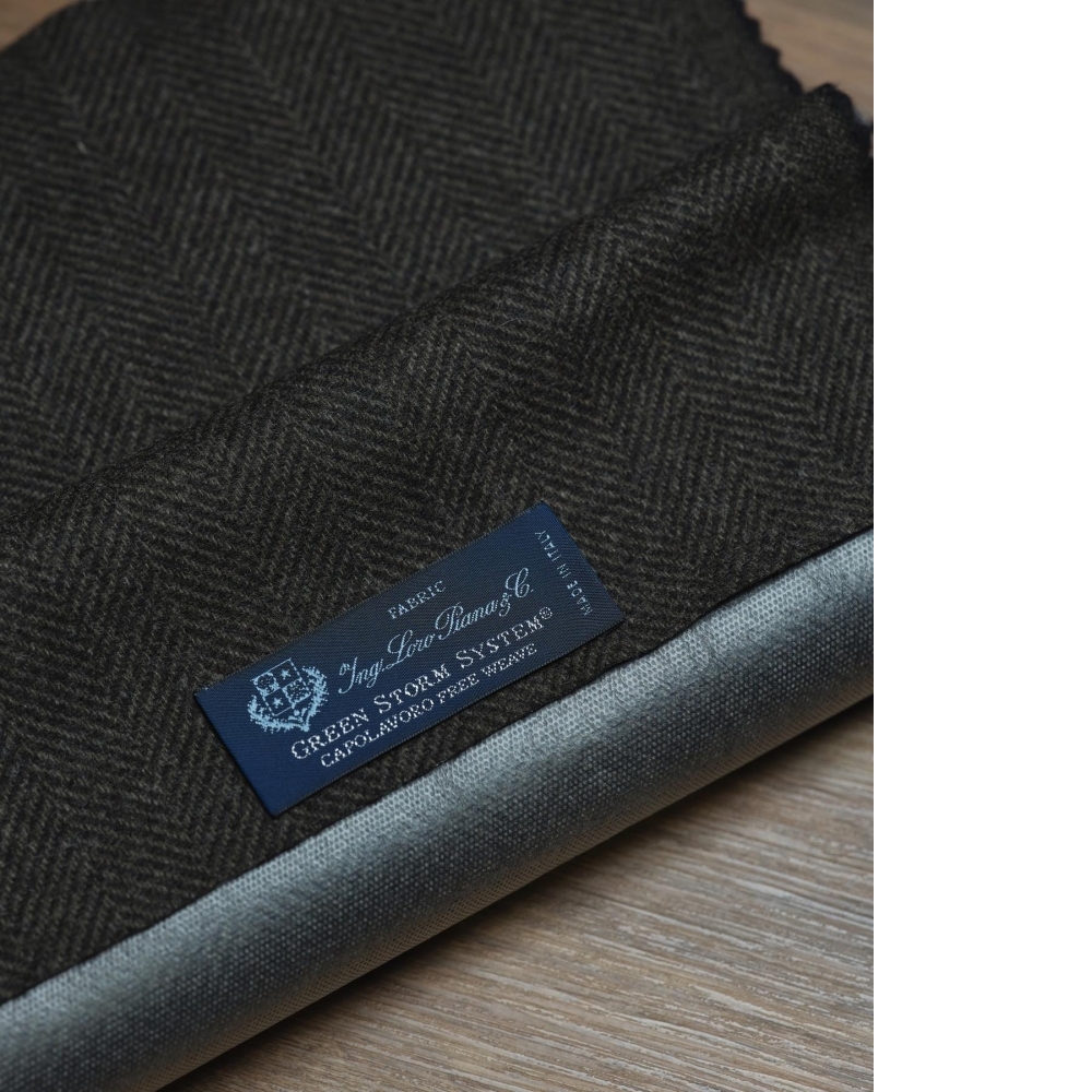 Loro Piana 墨綠色羊毛派克大衣 不畏風雨的 System 科技