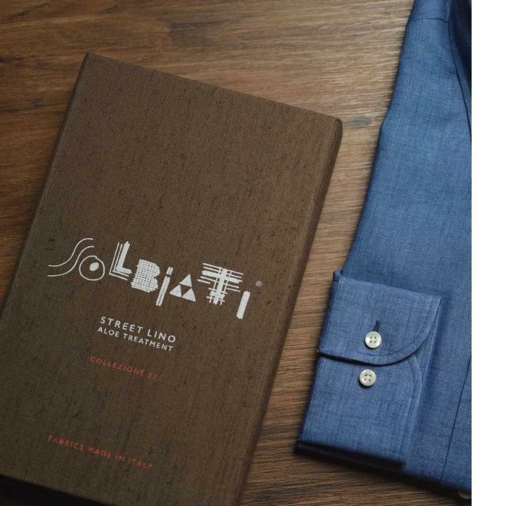 solbiati 亞麻襯衫訂製