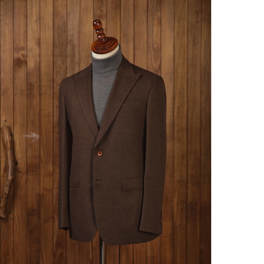 Loro piana 咖啡色西裝訂製