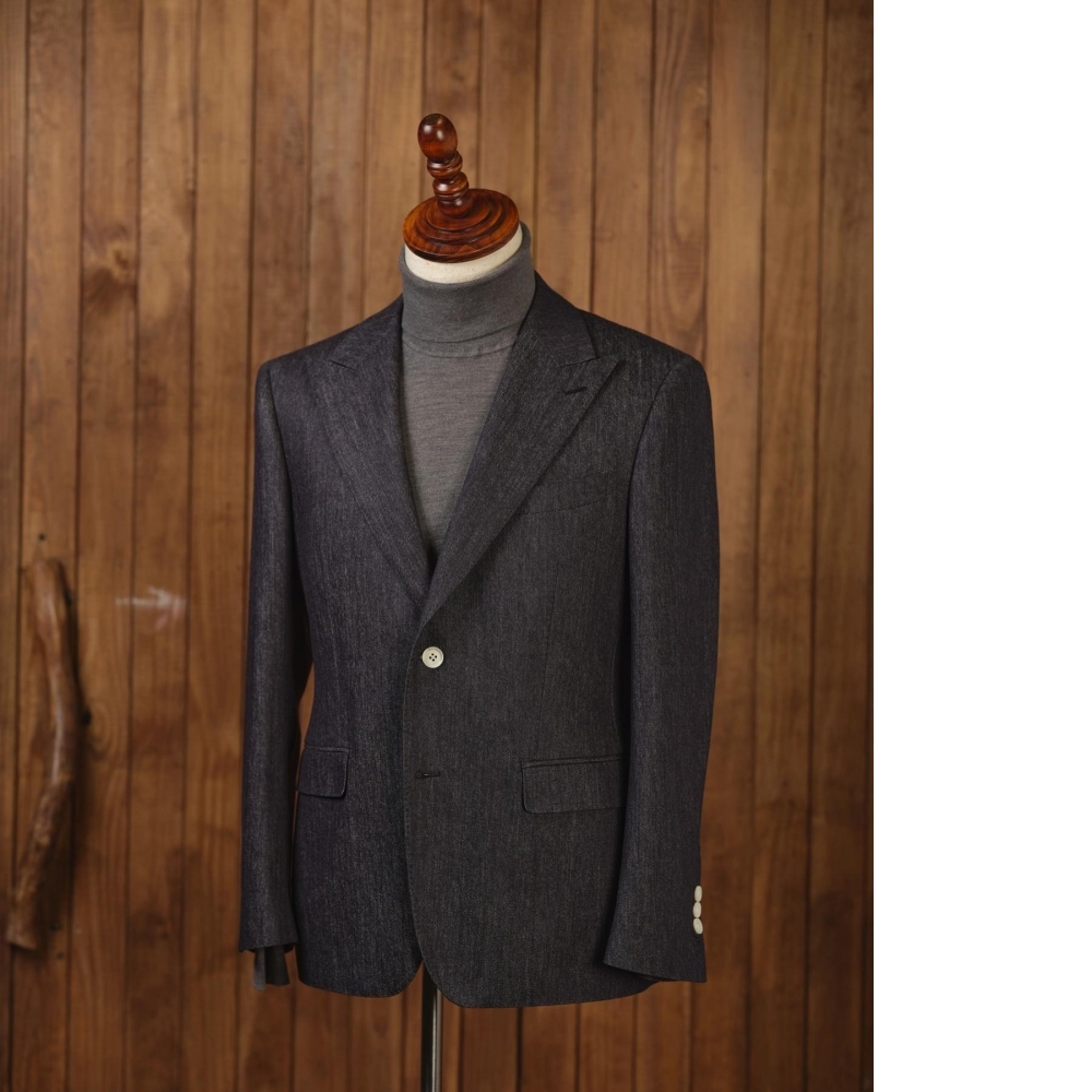 潮流的先驅：Zegna 羊毛丹寧西裝的專屬美學