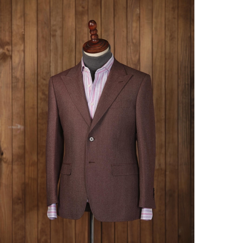 190s 的極致奢華:Zegna 14milmil 紅白鳥眼休閒西裝,無可比擬的頂級手感