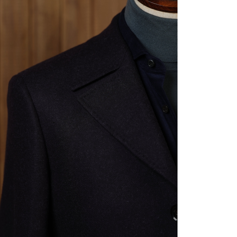 Zegna 珍貴材料混紡大衣 羊毛羊絨與Alpaca的三重奏