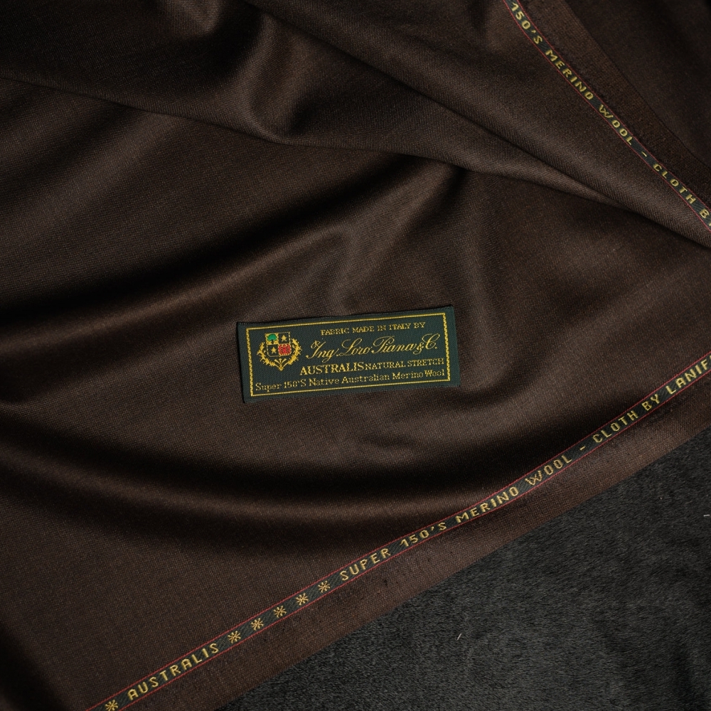 頂級S150s的品味：Loro Piana AUSTRALIS 咖啡色西裝的質感