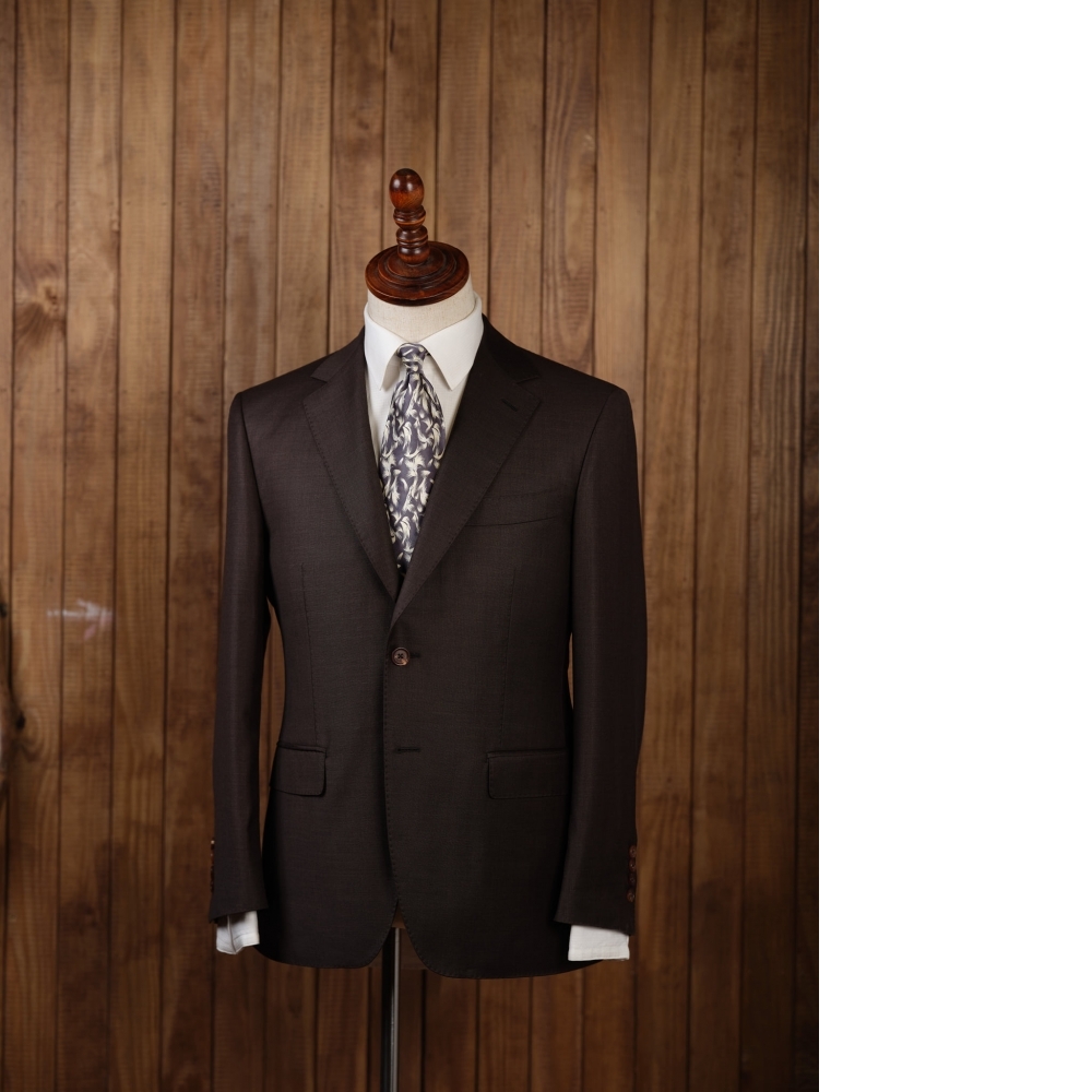 頂級S150s的品味：Loro Piana AUSTRALIS 咖啡色西裝的質感