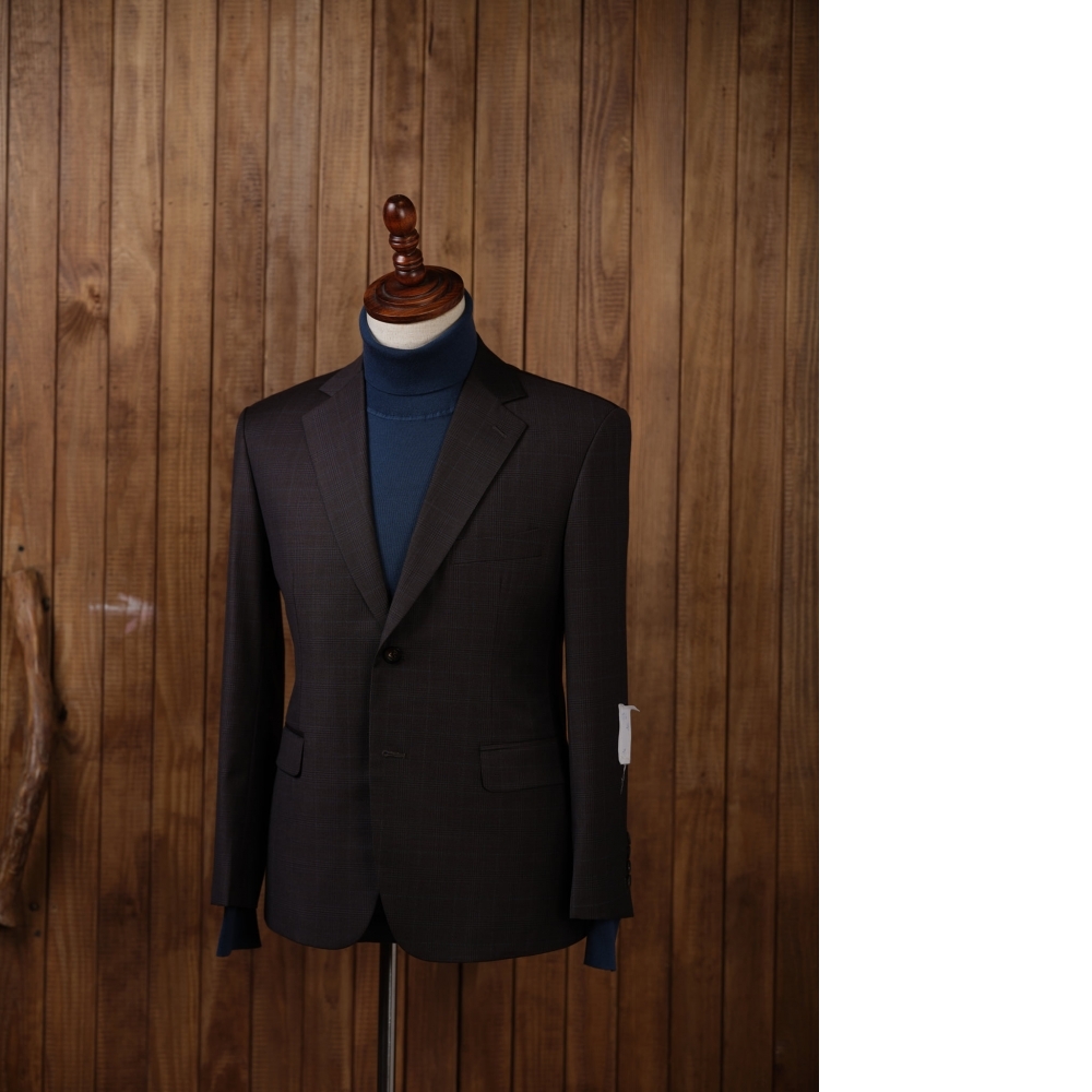 溫暖的奢華：Zegna 咖啡色格紋西裝的獨到品味
