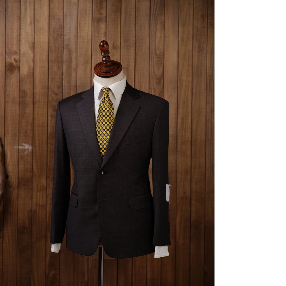 溫暖的奢華：Zegna 咖啡色格紋西裝的獨到品味