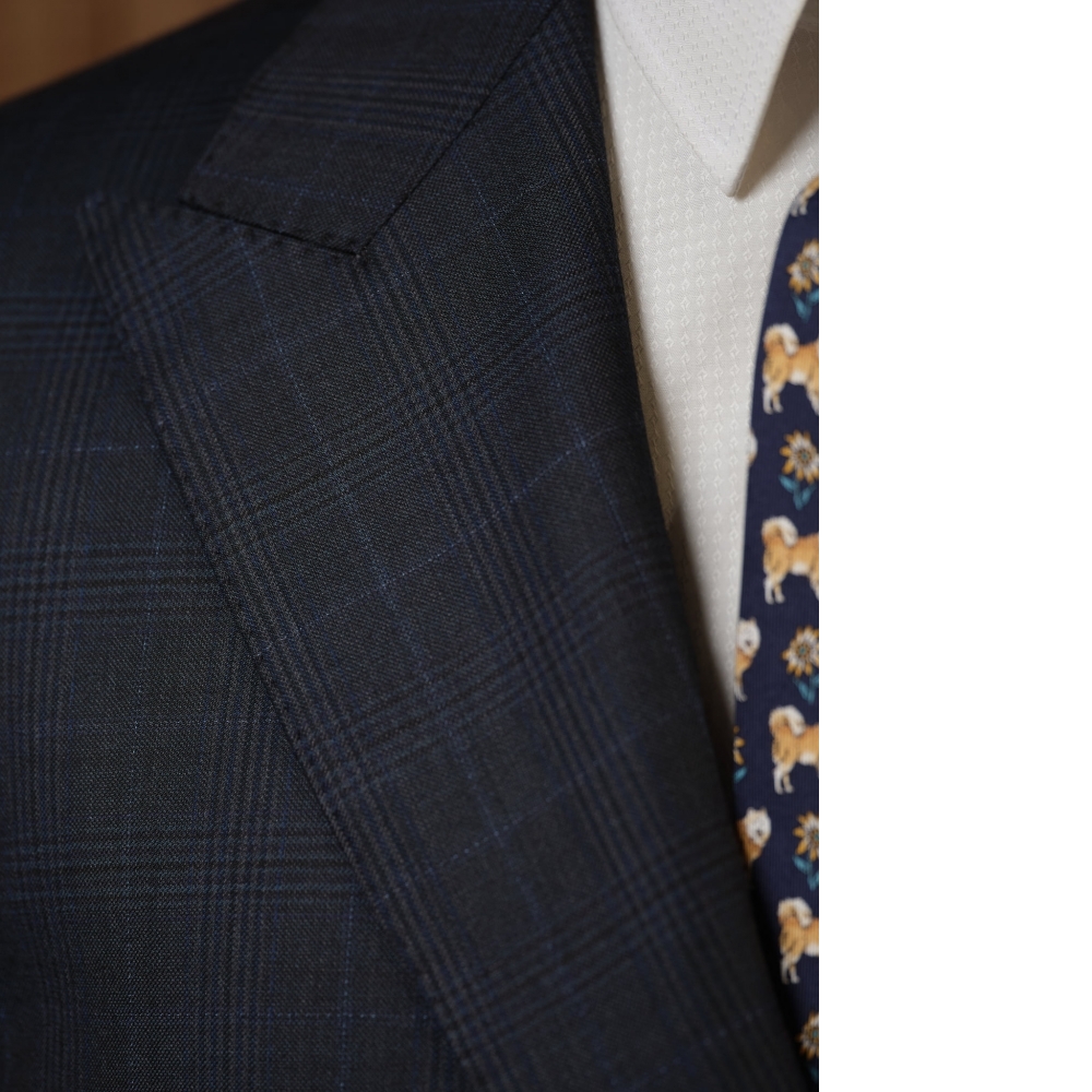 眼見為憑的奢華:Volar 的樣衣堅持,與這件 Zegna 墨綠格紋