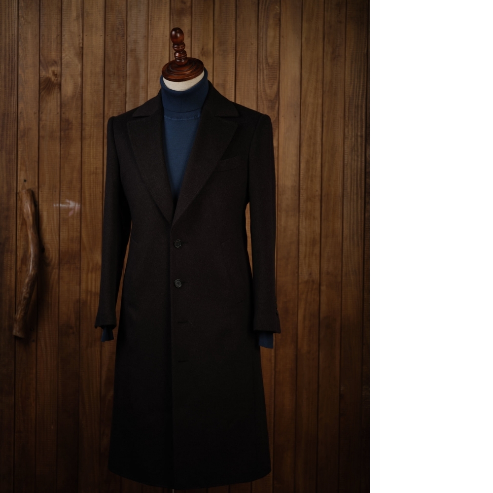 Zegna 炭黑色羊