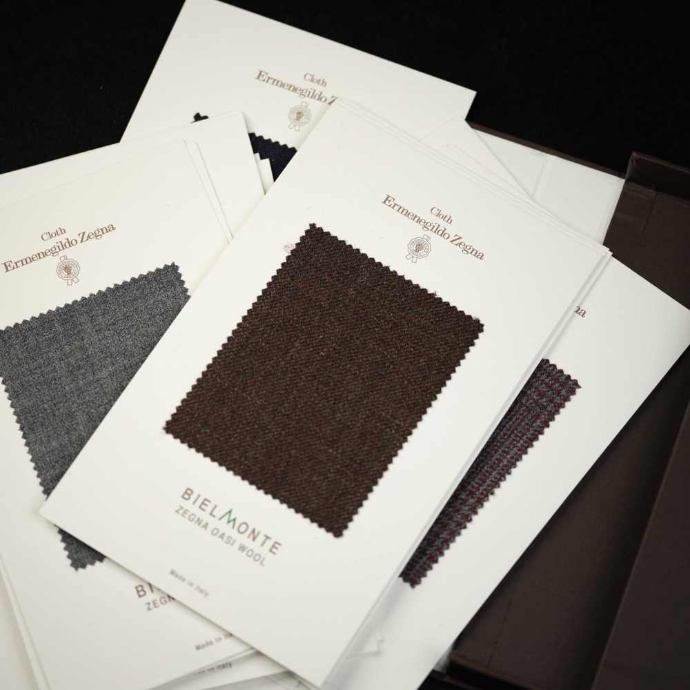 顛覆想像的硬挺:探索 Zegna 灰紅格紋面料,打造線條俐落的完美夾克