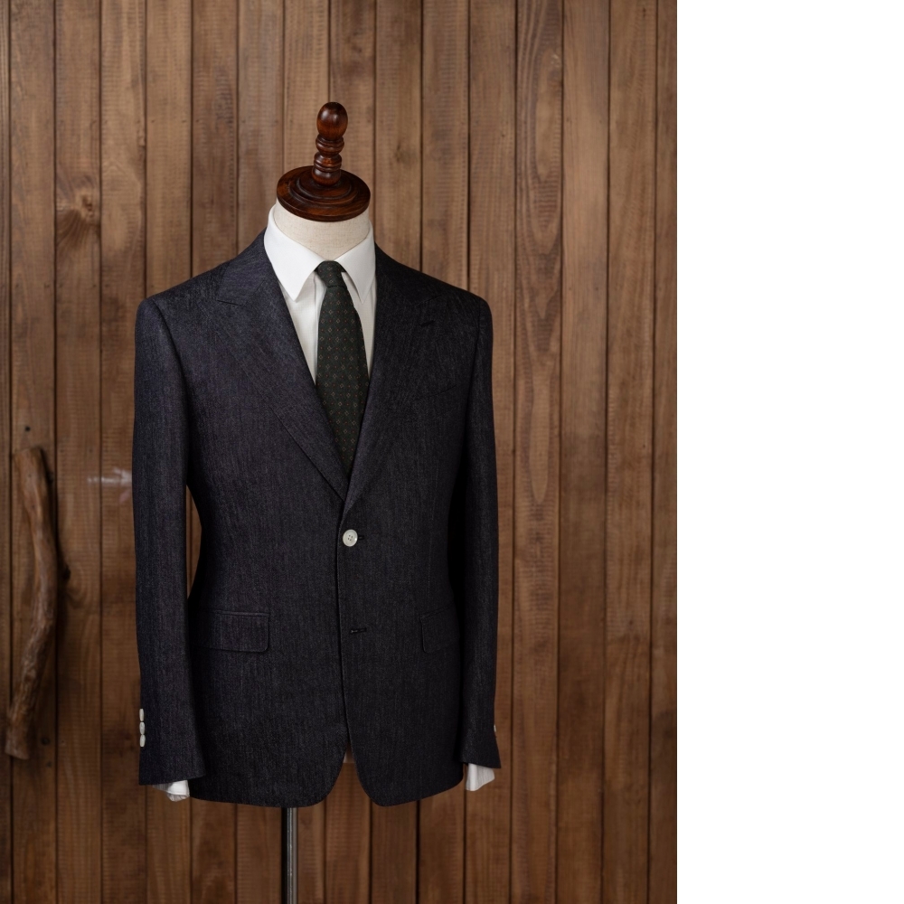 Zegna 羊毛丹寧西裝訂製