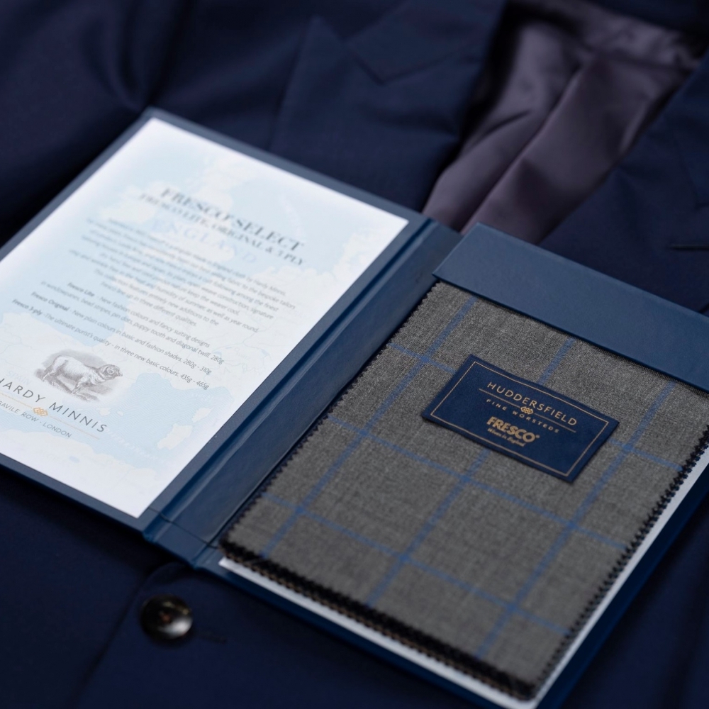 Sartorial 傳奇的起點:Huddersfield Fresco「初代結構之王」