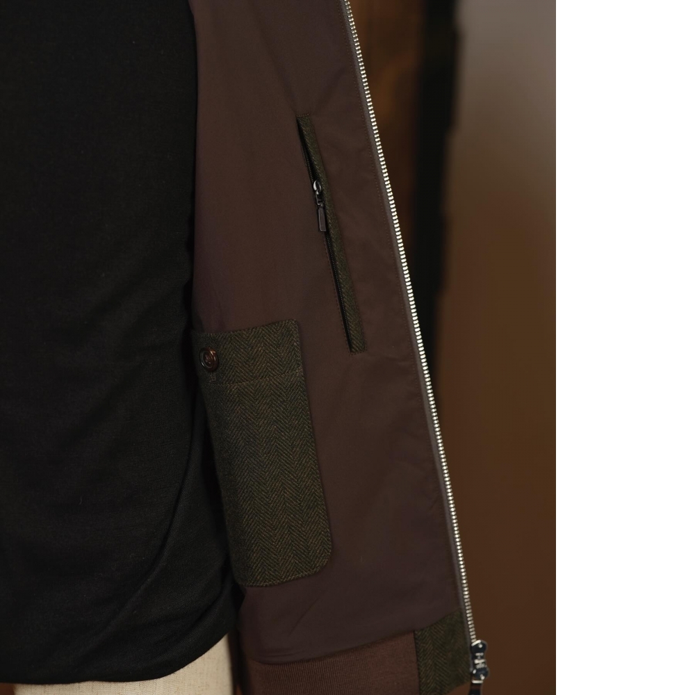 Zegna 純羊絨拉鏈夾克 體驗頂級的奢華質感