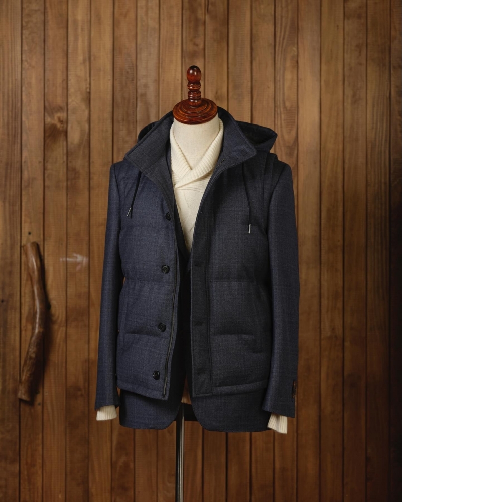 Zegna 14milmil 190s 羽絨背心 冬日高質感單品