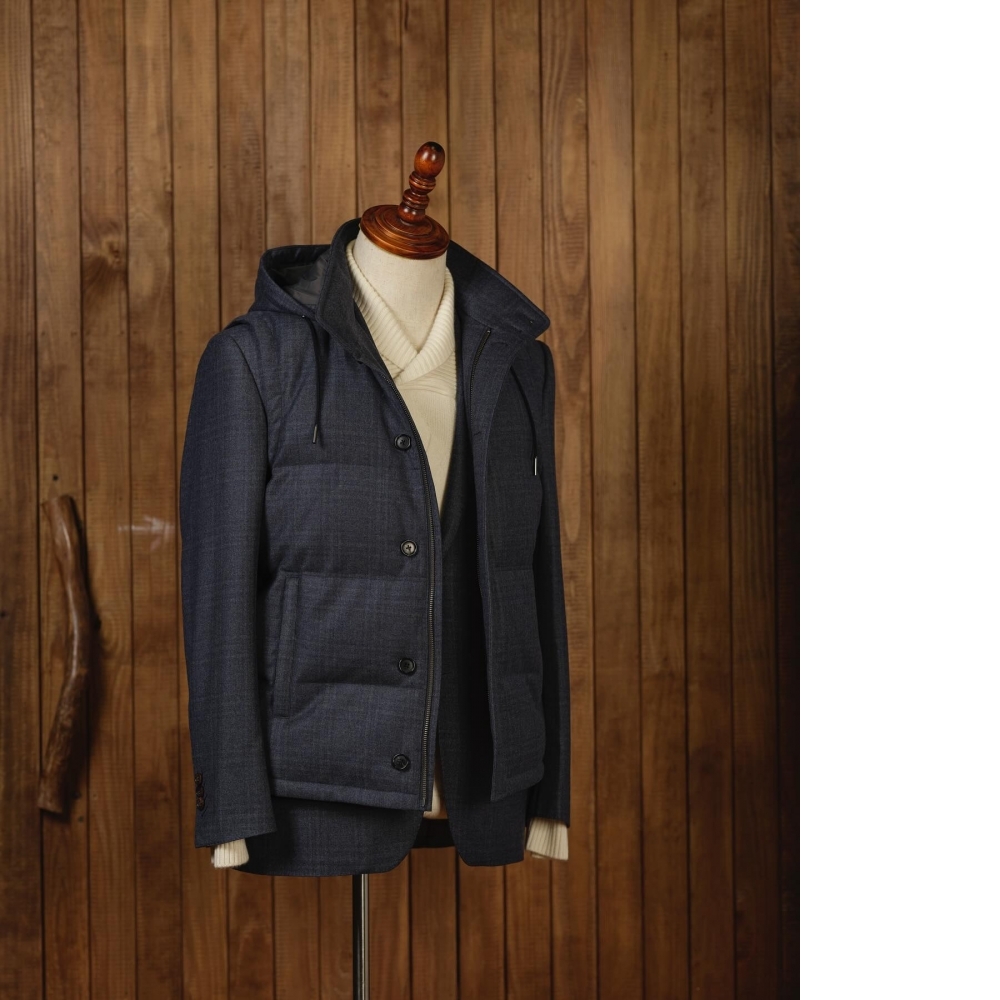Zegna 14milmil 190s 羽絨背心 冬日高質感單品