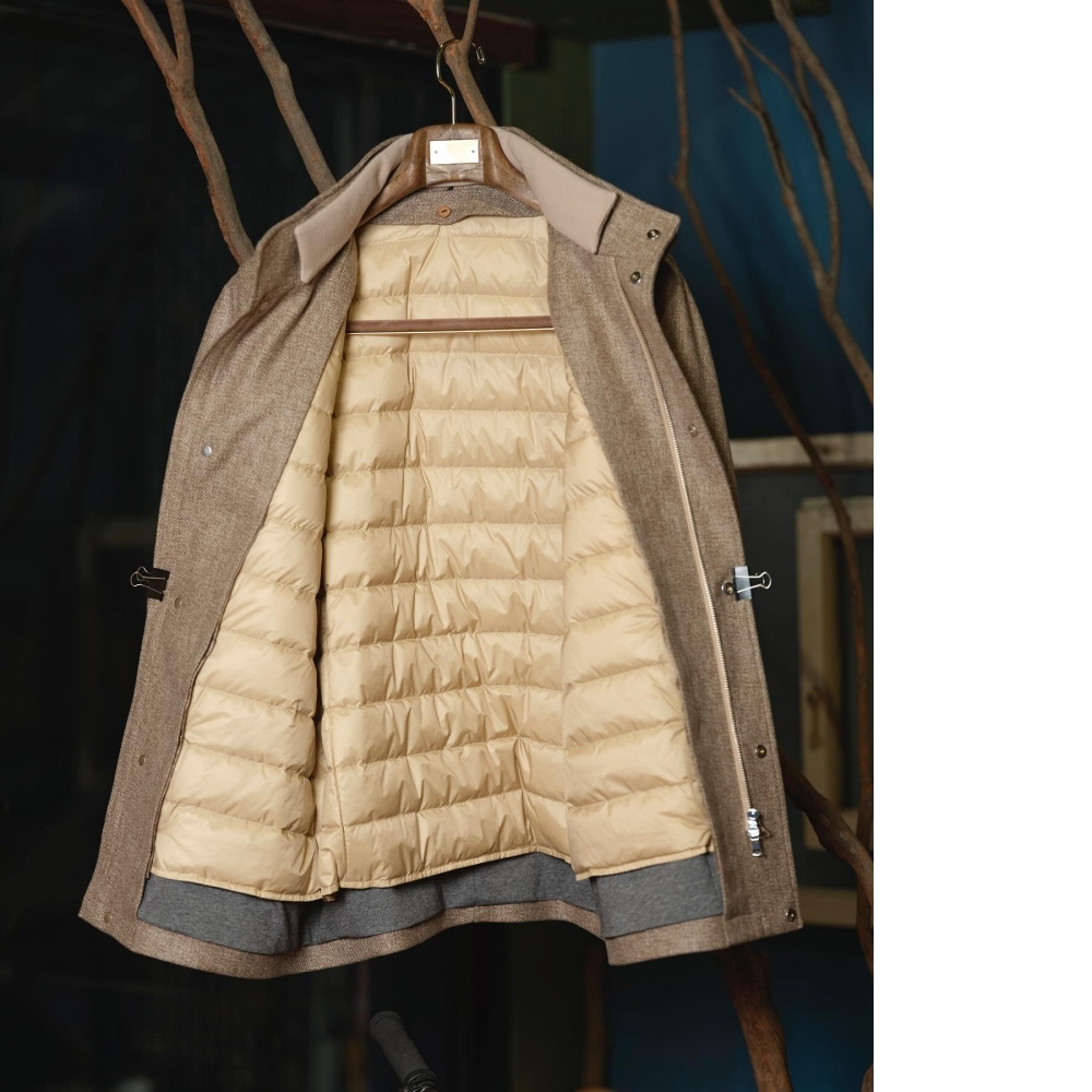 Loro Piana 羊絨派克大衣 質感與版型兼具的優秀之選