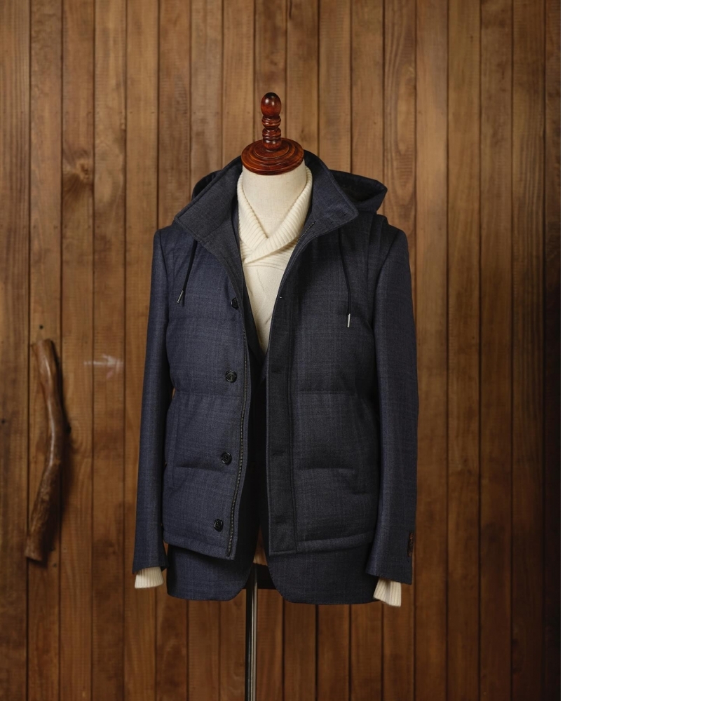 穿上190s的頂級美學:Zegna 14milmil 莫蘭迪西裝