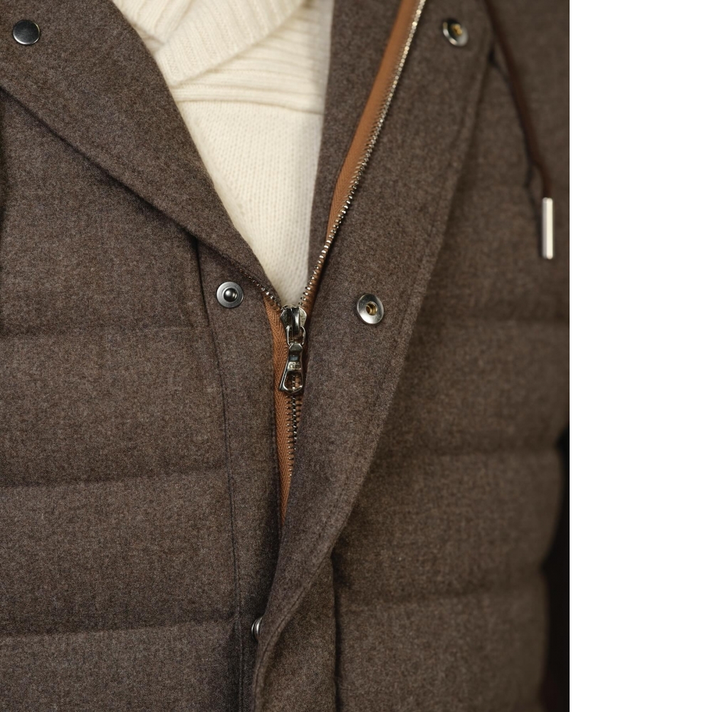 Zegna 14milmil 190s 法蘭絨 終極羽絨西裝外套