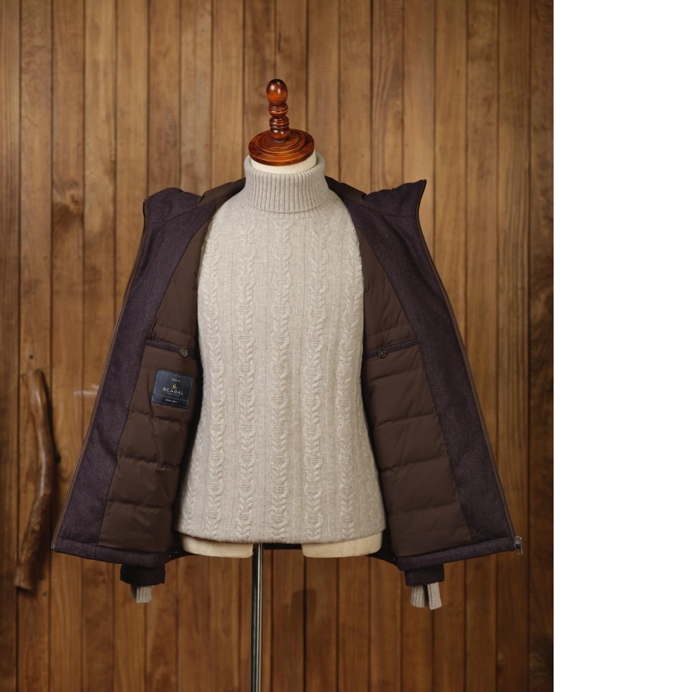 Scabal 告別臃腫的羽絨服 體面與保暖的完美結合