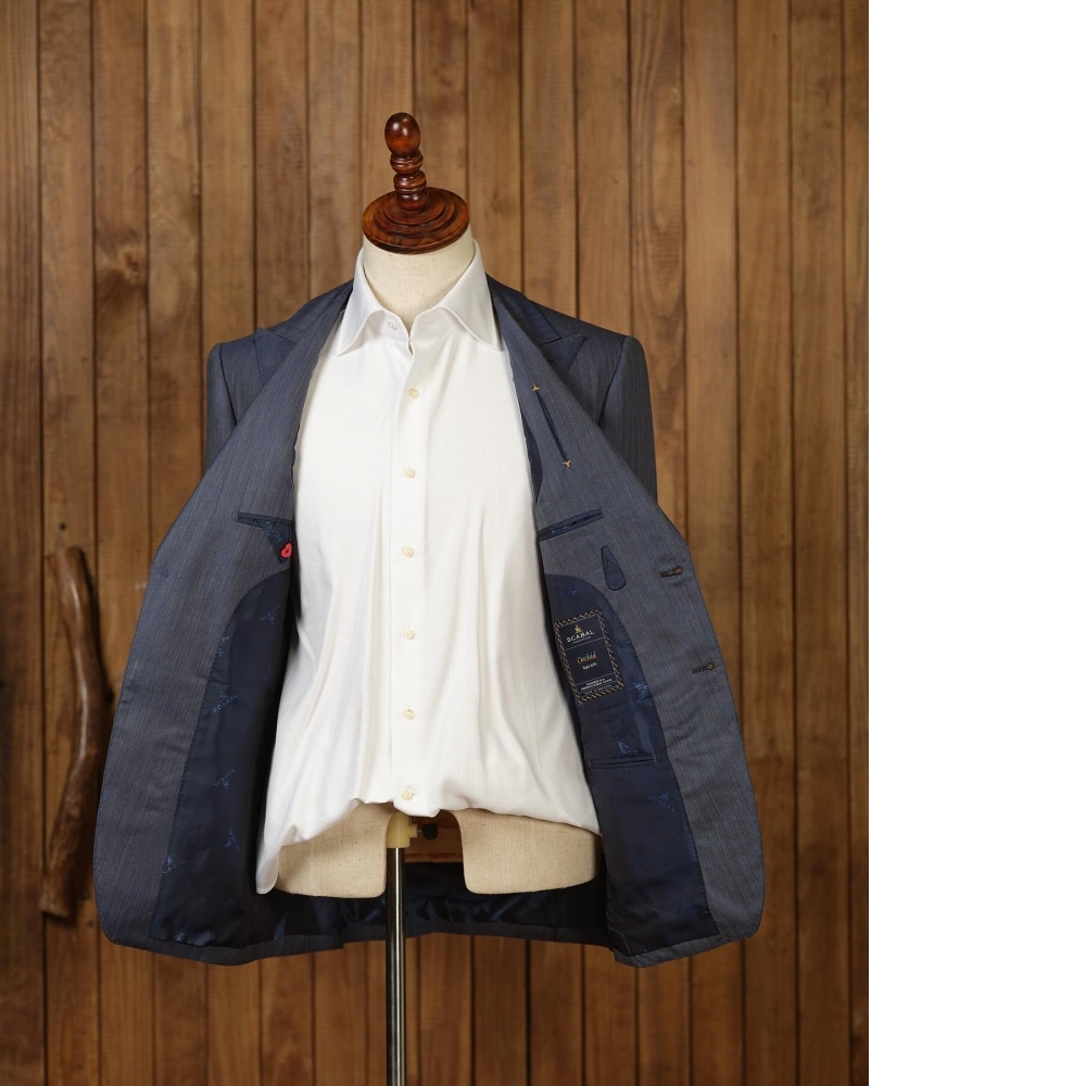 Scabal 特別版蘭花 西裝訂製