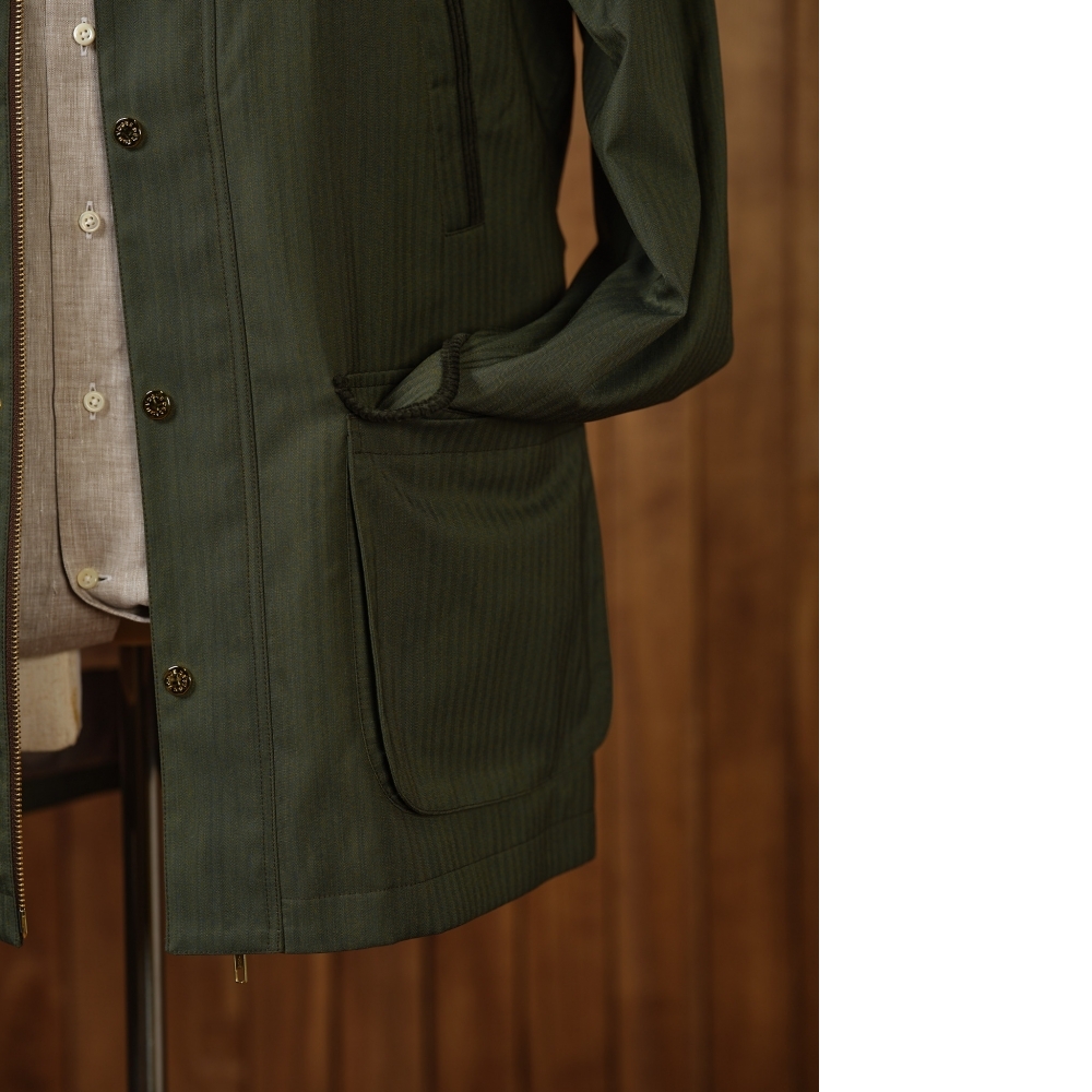 Loro Piana 機能羊毛派克服 經典版型的完美訂製