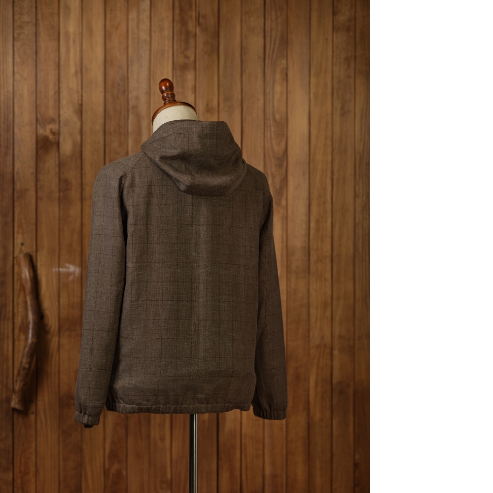 Zegna 三重奏連帽外套 頂級毛麻絲的夏日舒適