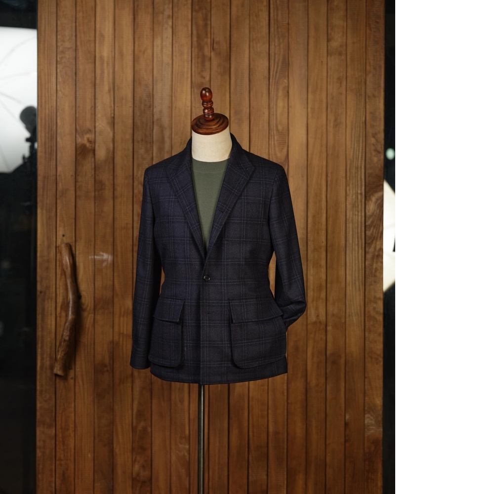 Scabal 格紋夾克訂製