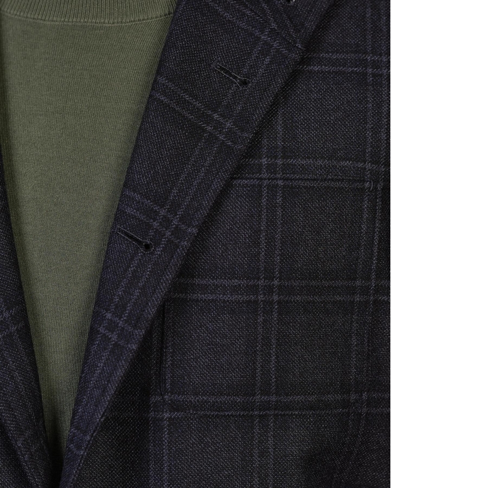 Scabal 藍色法蘭絨西班牙夾克 頂級的秋冬Sartorial之選
