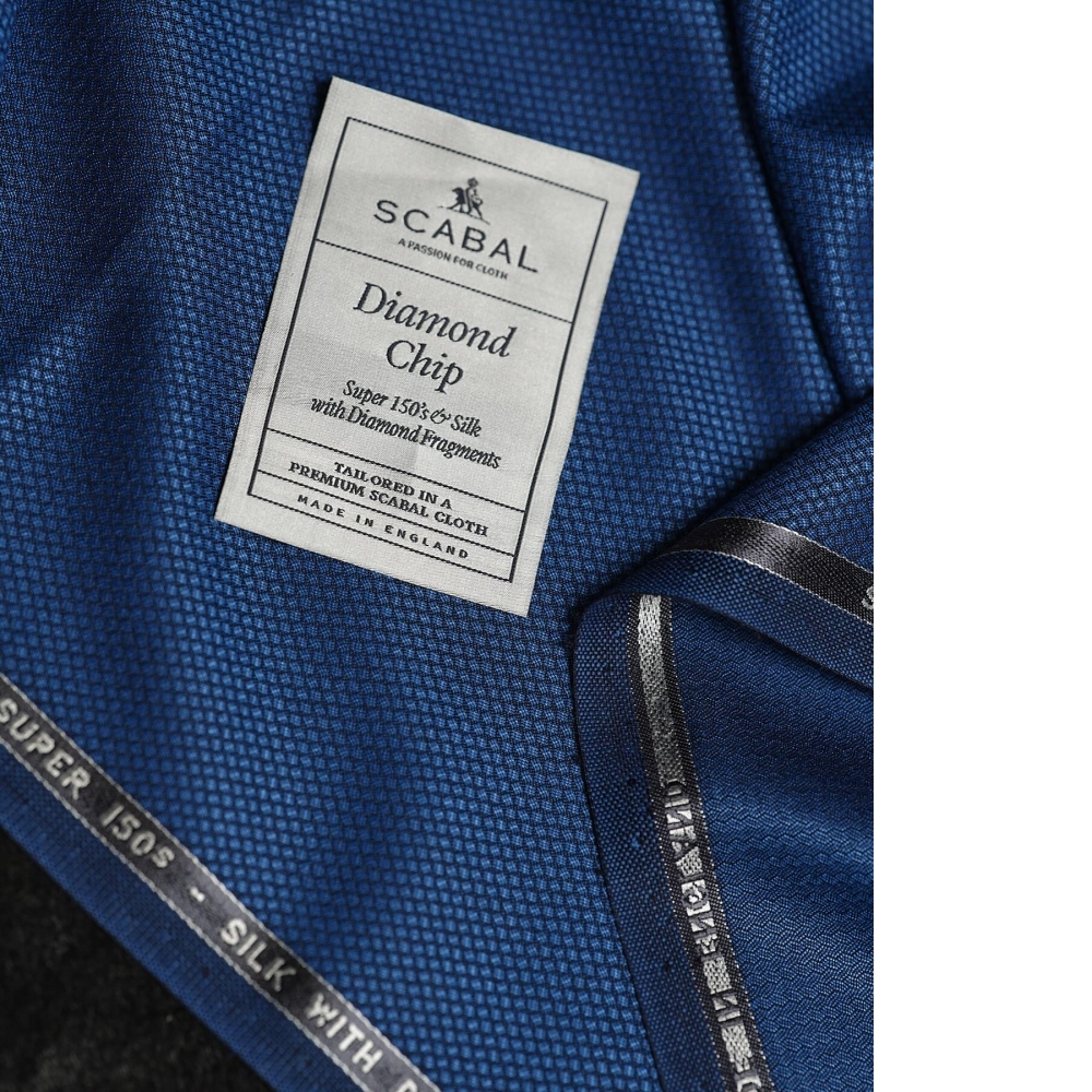 Scabal 的DIAMOND CHIP 鑽石粉夾克 訂製