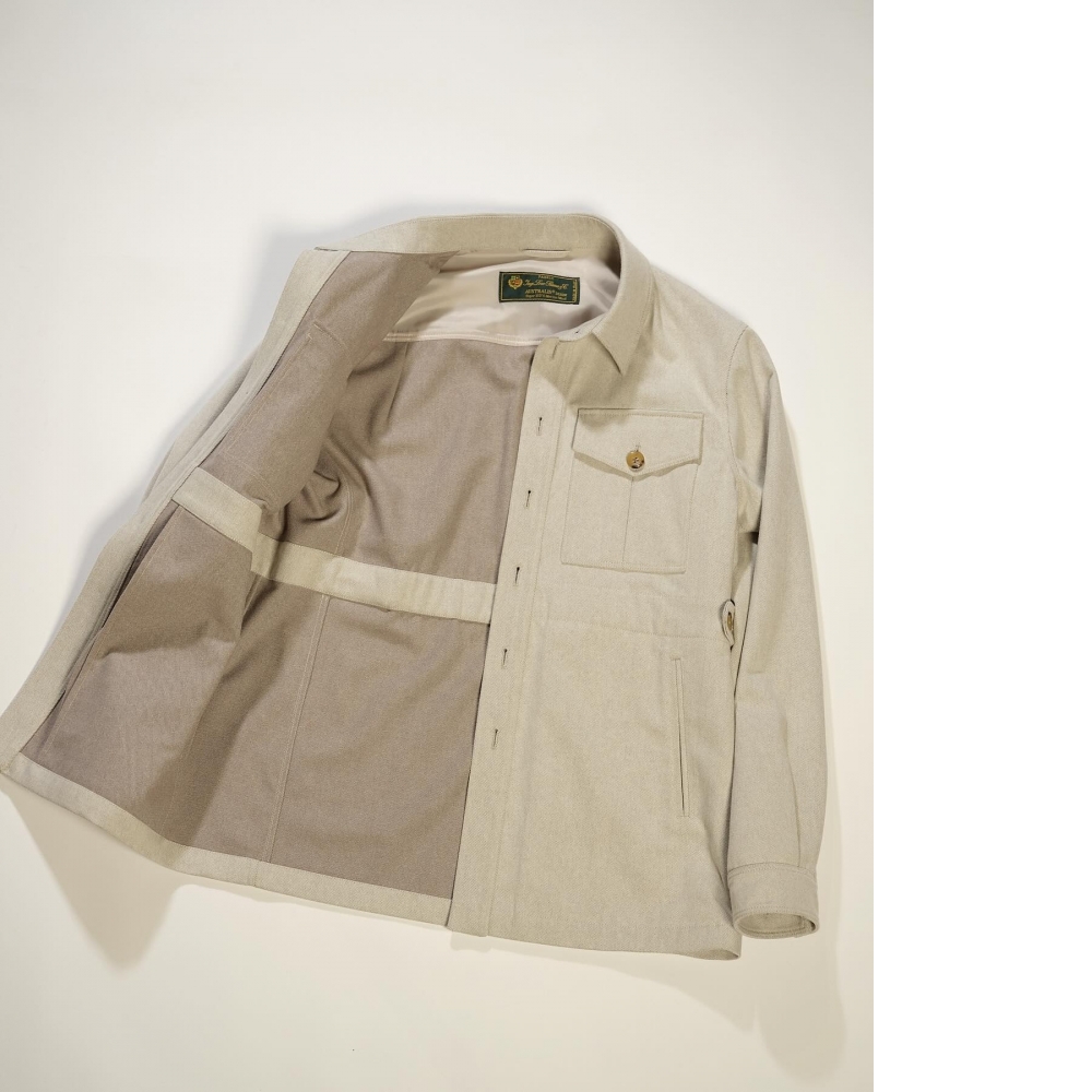Loro Piana 羊毛丹寧襯衫夾克 奢華與休閒的完美之選