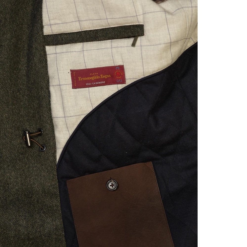 Zegna 純羊絨派克大衣 難以形容的頂級質感