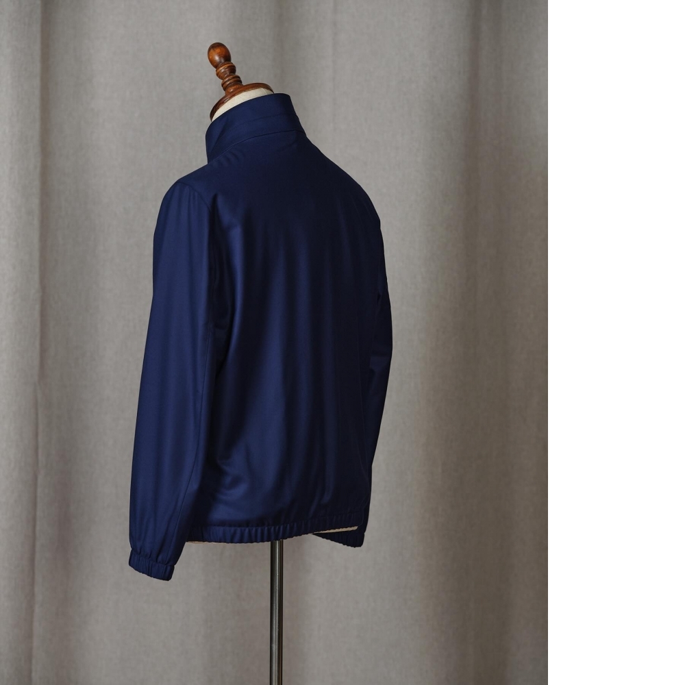 Scabal Noble Star 200s 羊毛 頂級Bomber夾克