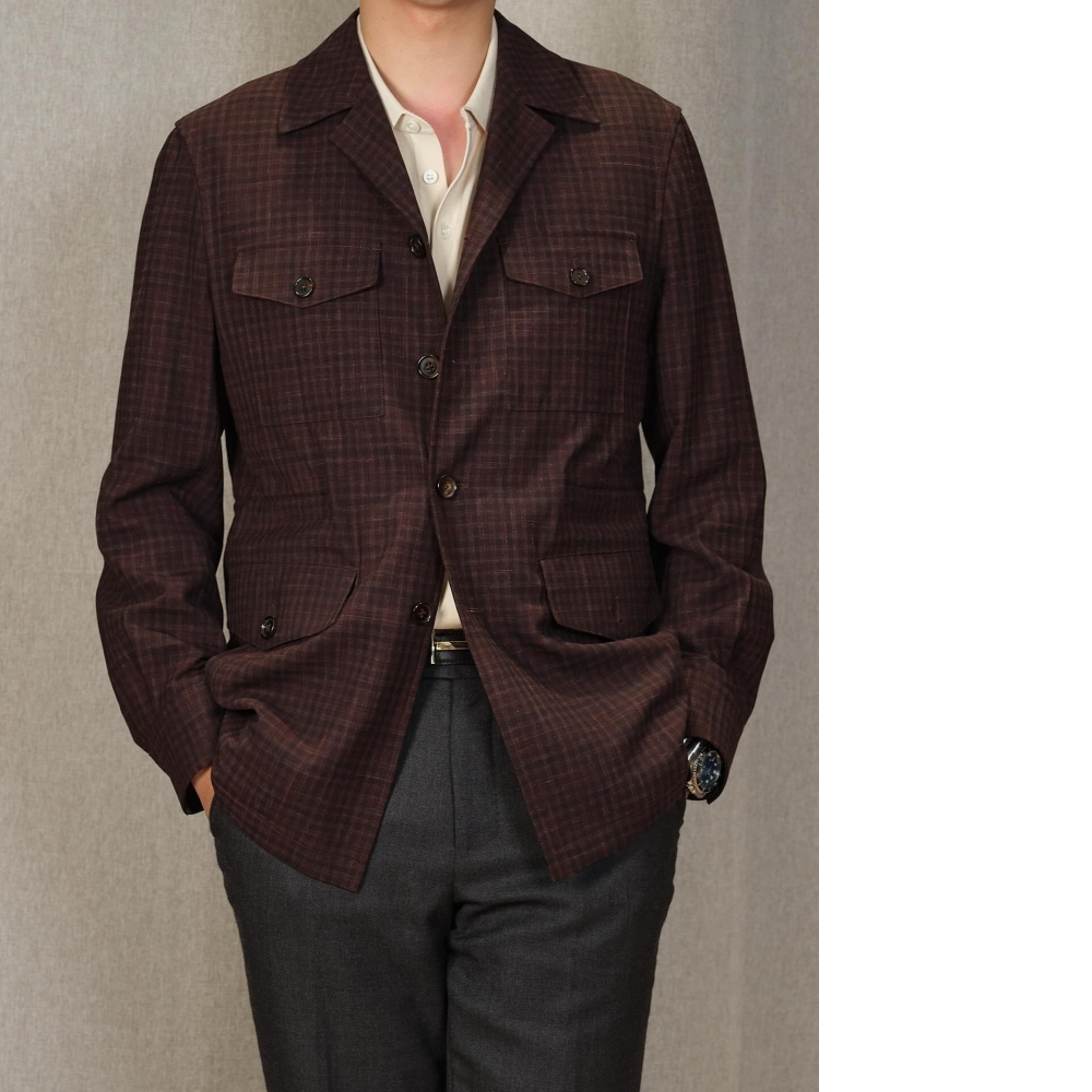 Zegna Safari 狩獵夾克 經典三重奏的奢華演繹