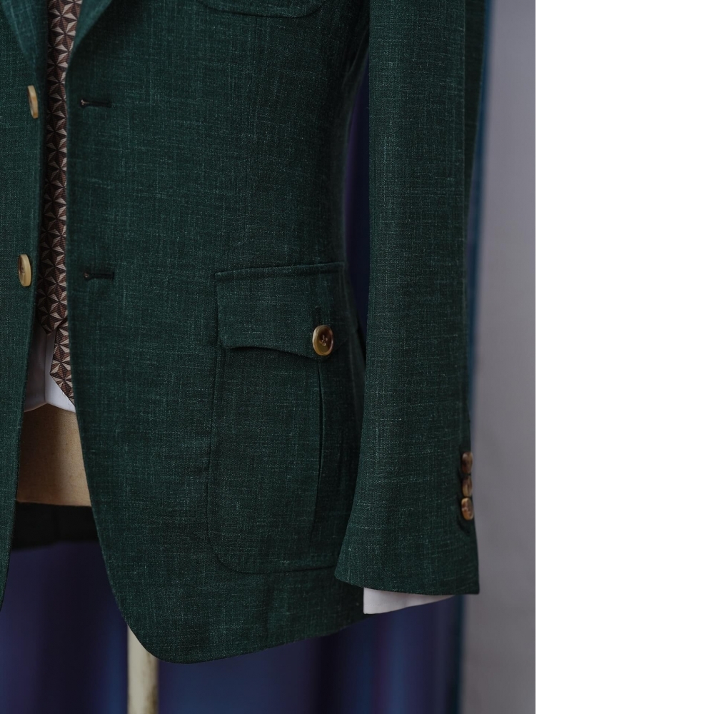 Loro Piana Summertime 的風格變奏 注入獵裝靈魂的精選綠色休閒西裝