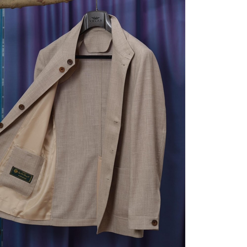 Loro Piana 伯爵夾克 輕鬆休閒版的訂製彈性