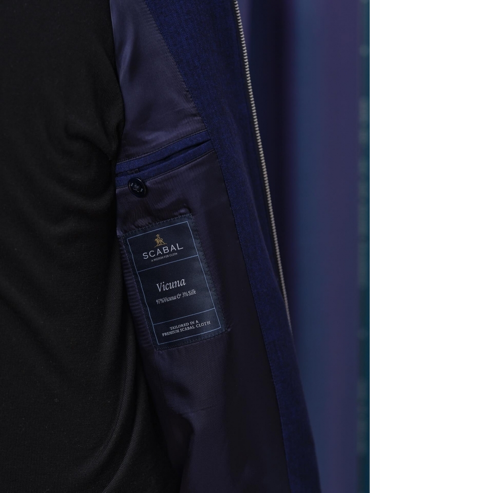 Scabal Vicuna 拉鏈夾克 極致奢華的日常