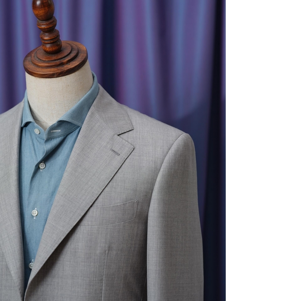 獻給Sartorial的終極乾爽:Zegna 灰白色「熱帶系列」西裝