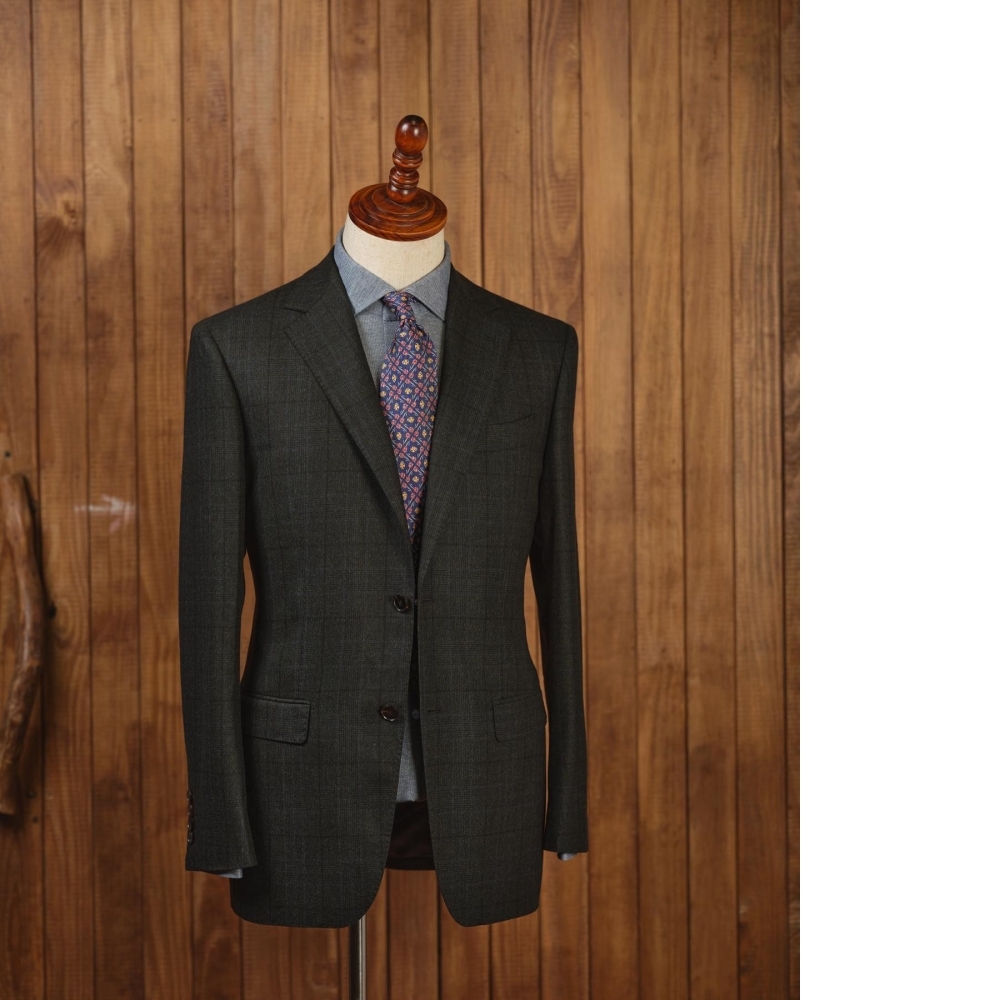 錯過不再:Loro Piana「季節限定」S170s灰格與墨綠格
