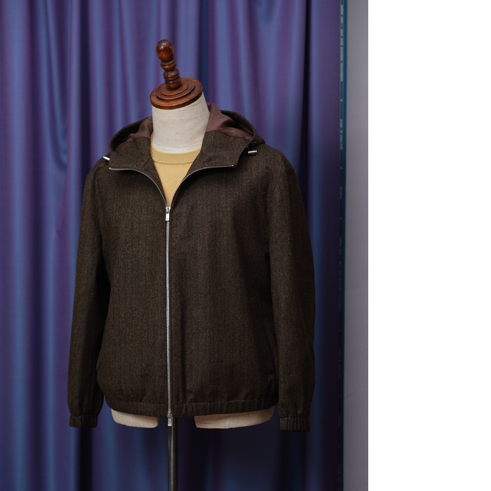 義大利頂級 Loro Piana Storm System 奢華機能連帽夾克