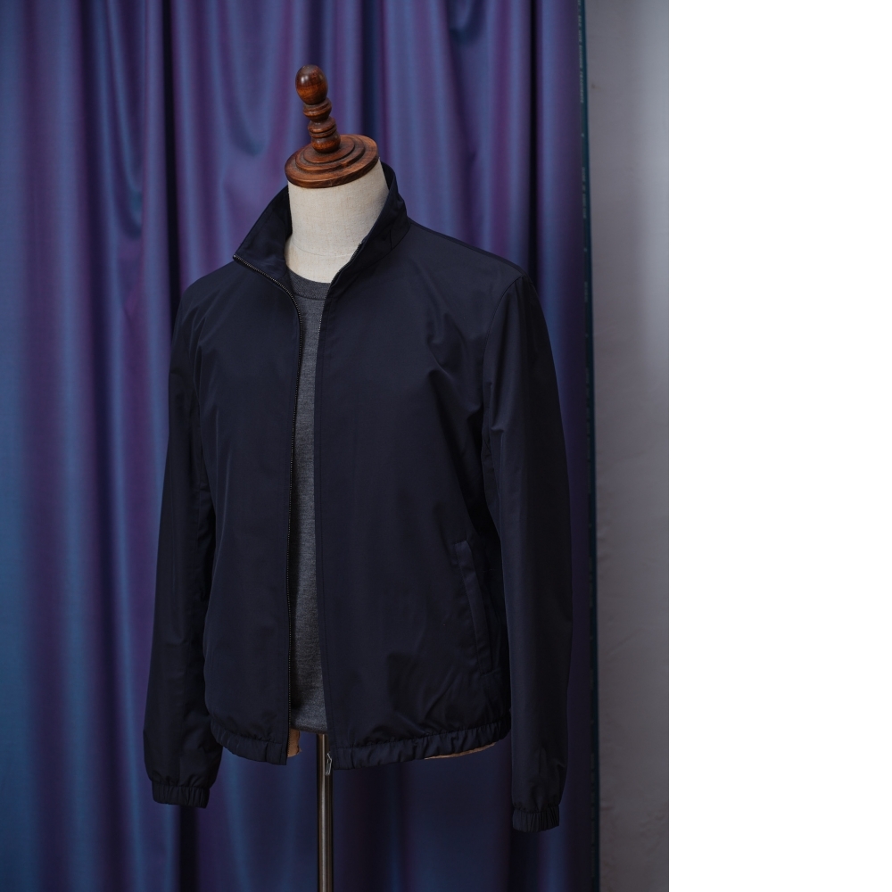Zegna 奢華機能防水面料 x Loro Piana 純羊絨內裡 | 客製化立領夾克