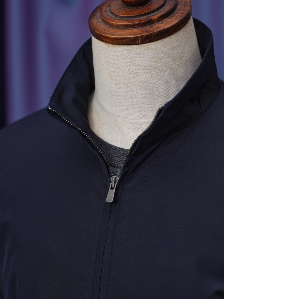 Zegna 奢華機能防水面料 x Loro Piana 純羊絨內裡 | 客製化立領夾克