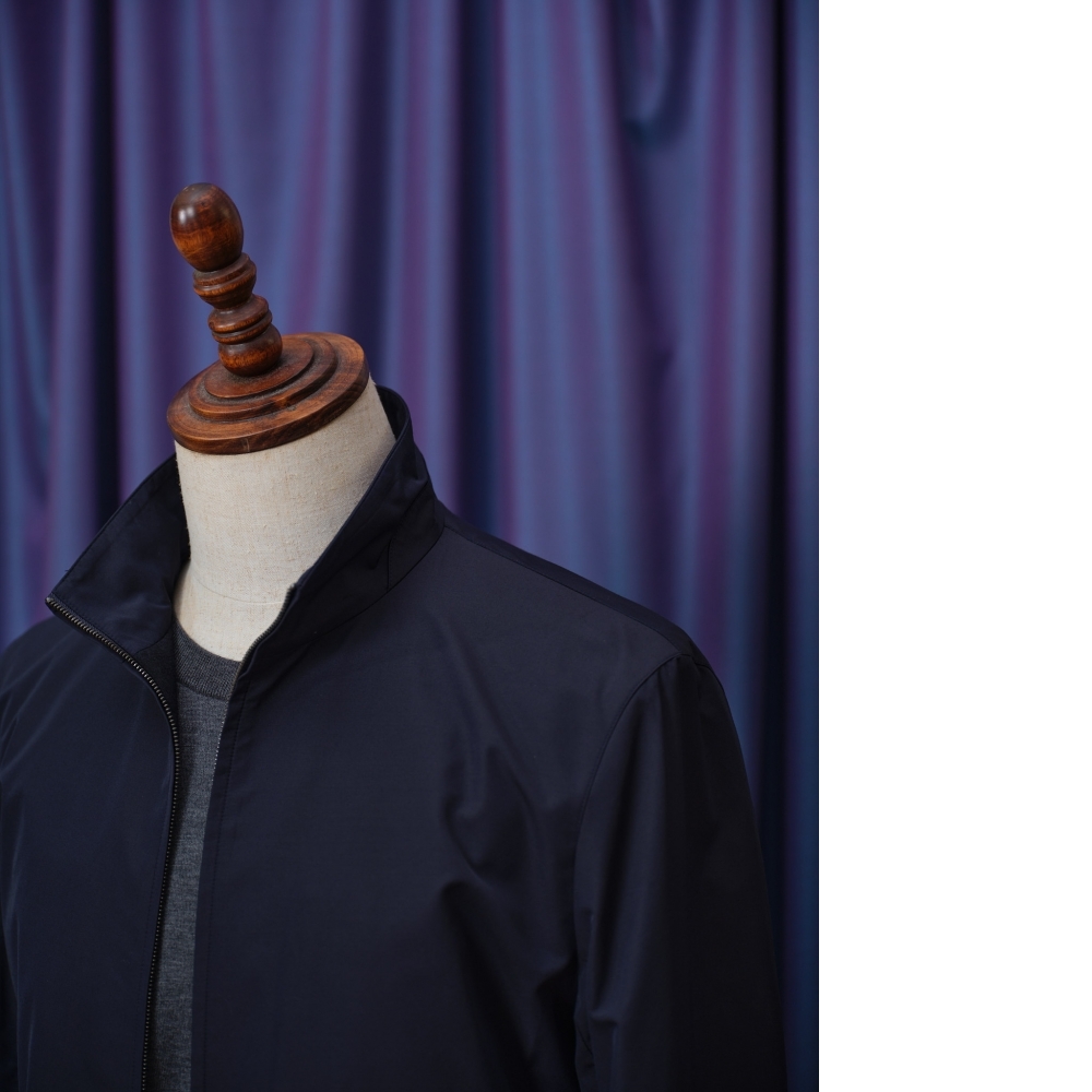 Zegna 奢華機能防水面料 x Loro Piana 純羊絨內裡 | 客製化立領夾克