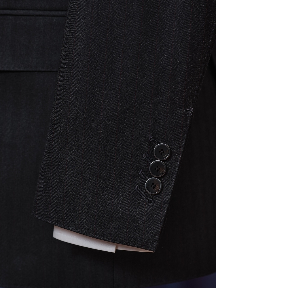 Scabal 羊毛、羊絨與 Vicuna 終極三重奏 | 金融菁英專屬條紋西裝