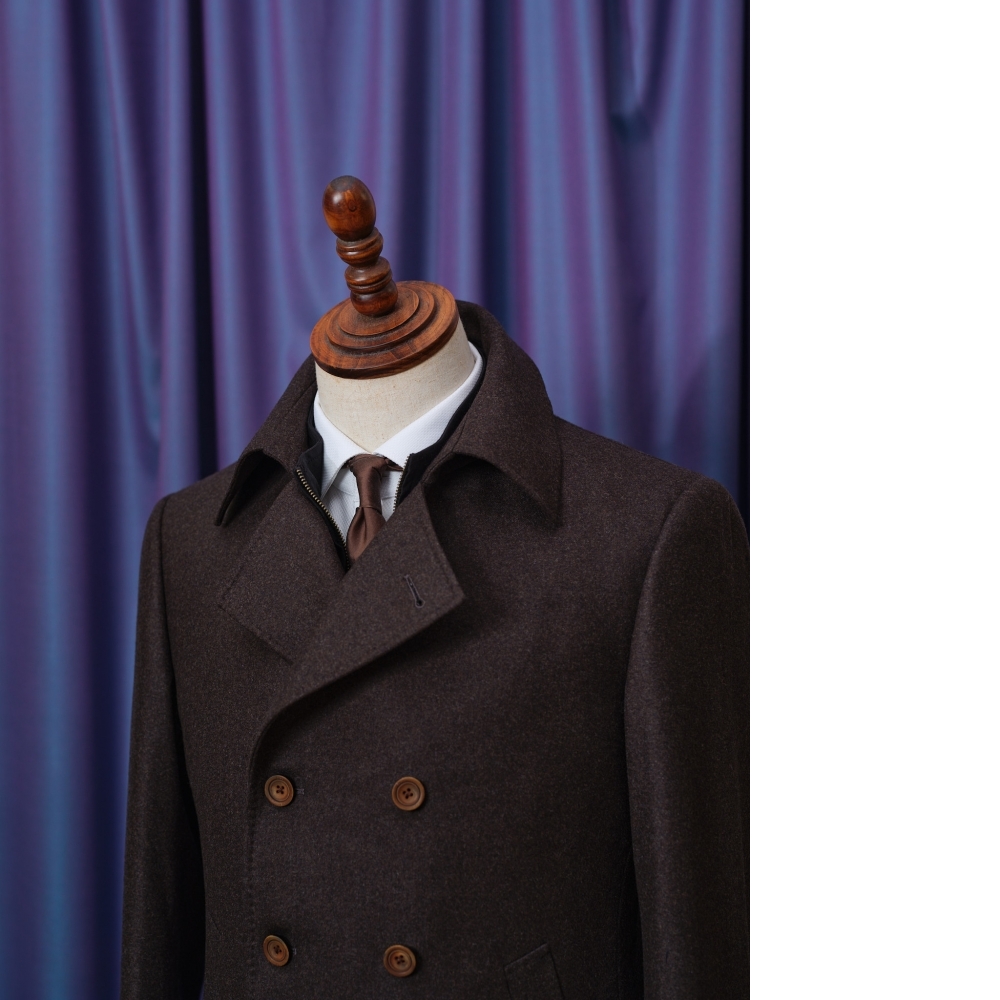 義大利 VBC 羊毛法蘭絨訂製 Pea Coat | 都會經典海軍短大衣