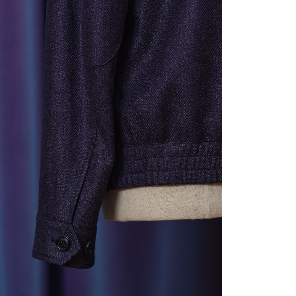 稀有色調 Loro Piana 紫色雪佛龍夾克 | 頂級客製化休閒男裝