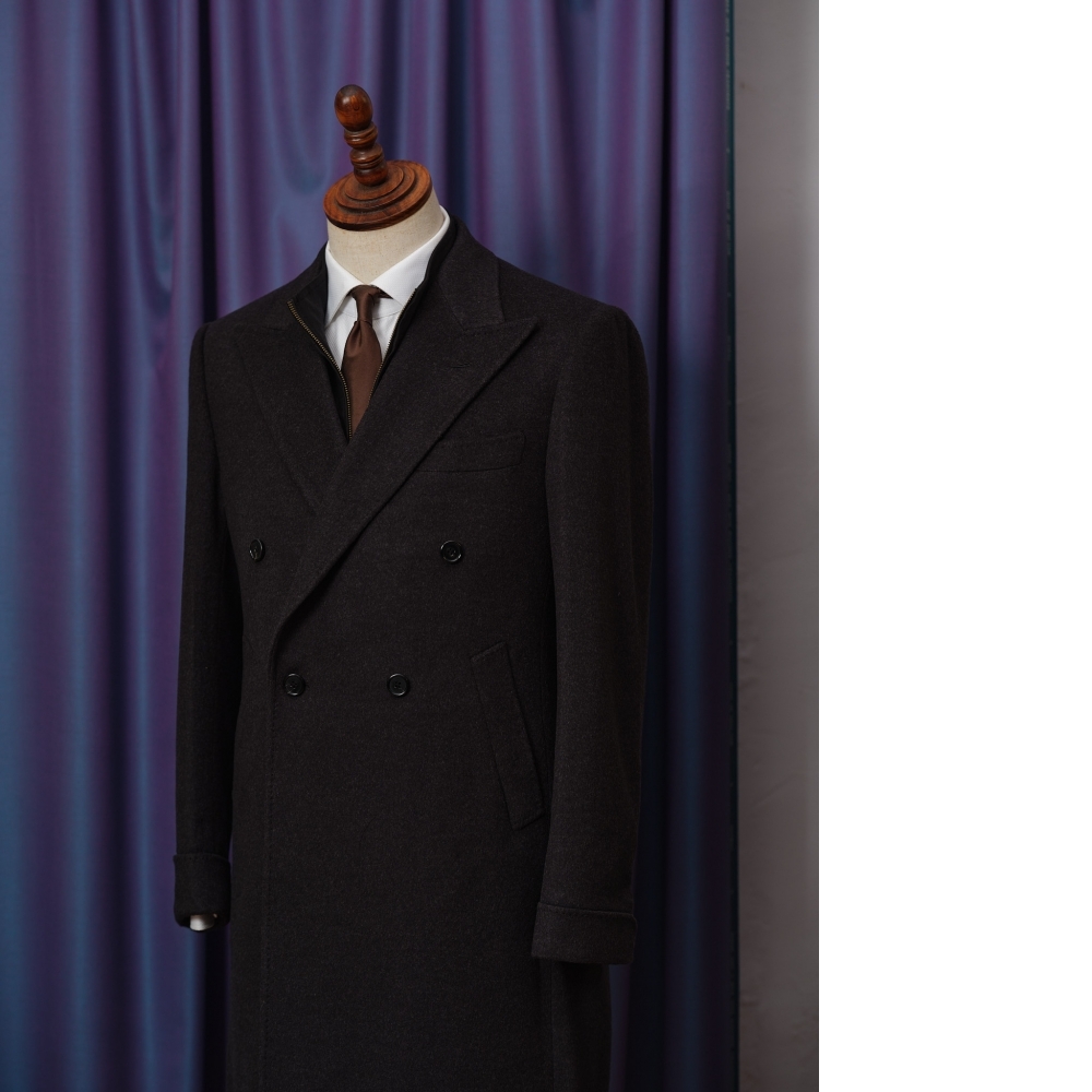 義大利 Zegna 羊絨混紡 | 經典柴斯特大衣 (Chesterfield Overcoat)