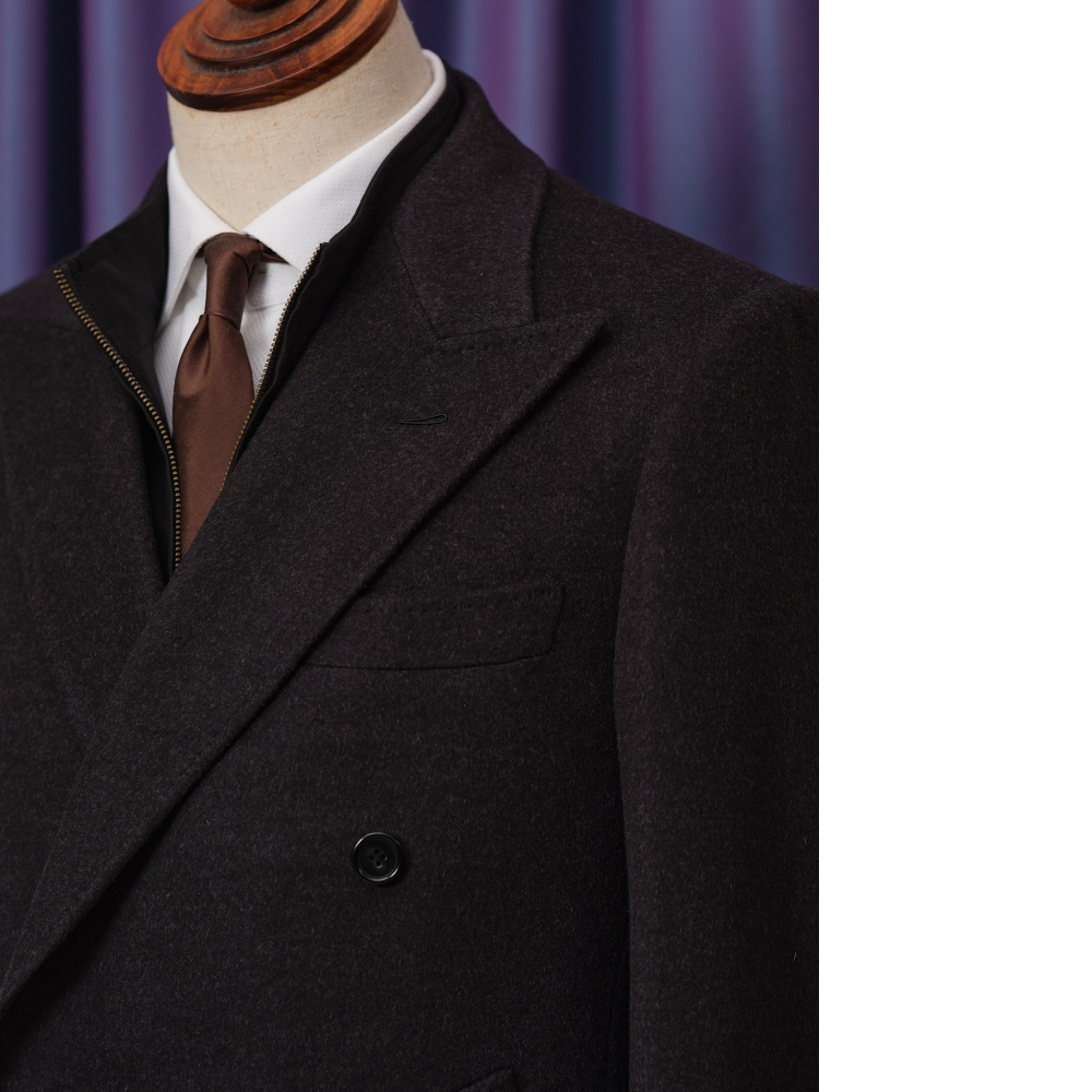 義大利 Zegna 羊絨混紡 | 經典柴斯特大衣 (Chesterfield Overcoat)