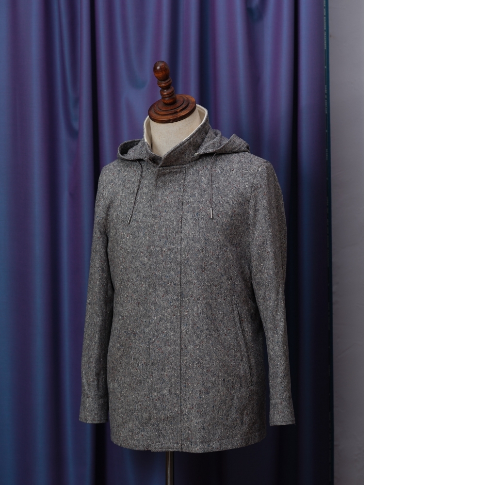 英國 Holland & Sherry 頂級花呢 | 客製化 Tweed 派克服大衣
